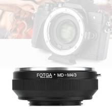 Металлическое кольцо-адаптер FOTGA для объектива Minolta, MD, подходит для объектива Olympus M4/3, держатель объектива камеры 2024 - купить недорого
