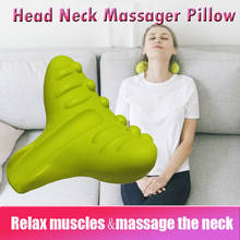 Gravity Acupressure Massage Pillow Neck Cervical Shoulder Correction Neck Massager 2024 - buy cheap