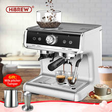 HiBREW  Barista Pro auto grinding  bean to coffee automatic cappuccino commercial espresso maker for cafe hotel restaurant 2024 - buy cheap