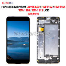 For Nokia Microsoft Lumia 650 RM-1152 RM-1154 RM-1109 RM-1113 LCD Display Touch Screen Digitizer Assembly For Nokia 650 lcd 5.0" 2024 - buy cheap