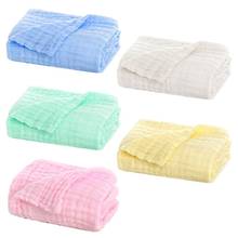 Soft Breathable 6 Layers Gauze Baby Receiving Blanket Muslin Swaddle Wrap Towel P31B 2024 - buy cheap