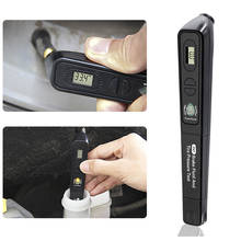 Brake Fluid Liquid Tester Pen With 5 LED with Tire pressure tester 2 IN 1 Diagnostic Tool With Pry Tool Car Auto Vehicle Tool 2024 - buy cheap