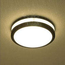 (WECUS) Bathroom waterproof ceiling lamp, kitchen moisture lamp, LED outdoor balcony/corridor/corridor ceiling lamp 2024 - buy cheap