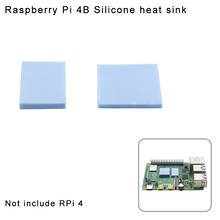 Raspberry Pi 4 Модель B радиатор процессор оперативная память кулер силиконовые термопрокладки радиатор охлаждения для Raspberry Pi 4 2022 - купить недорого