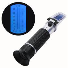 New Beer Wort and Wine Refractometer, Dual Scale - Specific Gravity 1.000-1.120 and Brix 0-32%, Replaces Homebrew Hydrometer (Al 2024 - buy cheap