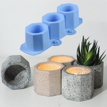 Flower Pot Silicone Mold Concrete Fleshy Flower Pot Candlestick Mold Ceramic Clay DIY Crafts Mold DIY Flower Pot Mold 2024 - buy cheap