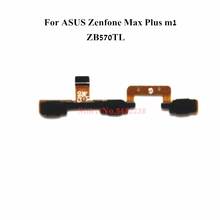 Оригинальный шлейф для боковых кнопок включения/выключения питания и регулировки громкости для ASUS Zenfone Max Plus M1 ZB570TL, аудио +-разъем 2024 - купить недорого