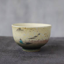 Xícara de chá artesanal de cerâmica luwu, xícara de chá chinesa kung fu 70ml 2024 - compre barato