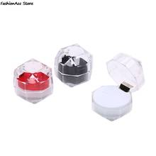 40pcs/lot Jewelry Package Ring Earring Box Acrylic Transparent Wedding Packaging Jewelry Box 2024 - buy cheap