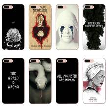 Funda de American Horror Story para iPhone, carcasa suave de silicona para iPhone 11 Pro, XS, Max, XR, X, 8, 7, 6, 6S Plus, 5, 5S, SE 2024 - compra barato