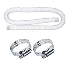 Swimming Pool Filter Pump 1.5M Hose Metal Clamp Replacement Accessory for Intex 330 GPH, 530 GPH, and 1,000 GPH 2024 - buy cheap