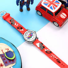 New Kids Watch Cute Cartoon Pattern Watch Children Cute Color Car Pattern Quartz Pointer Analog Watch Gift часы детские 50* 2024 - buy cheap