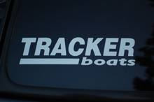 For Tracker Fishing Boats Vinyl sticker Decal (V73) Ocean Fish Tuna Bass Angler Car  Styling 2024 - buy cheap