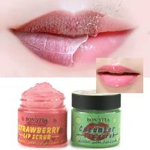 Natural Strawberry Cucumber Gentle Moisturizing Exfoliating Lip Scrub Lighten Lip Lines Nourish The Lips Cucumber Extract Cream 2024 - buy cheap