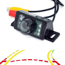 Pistas de trayectoria dinámica Variable, vista trasera de coche, cámara de respaldo para coche nocturno 7LED, CCD, para coche 2024 - compra barato