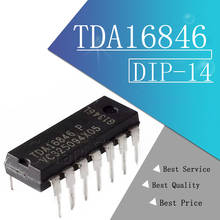 1 шт./лот, импульсный источник питания для чипа DIP14, TDA16846P, TDA16846 2024 - купить недорого
