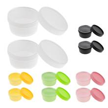 50ML Empty Plastic Cosmetic Pot Jar Container Box Lids Makeup Storage Travel 2024 - buy cheap