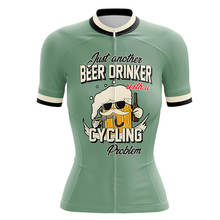 A Beer Drinker - Women Cycling Jersey Breathable Mountian Bicycle Clothes Ropa Ciclismo MTB Bike Clothes Cycling Clothing 2024 - buy cheap