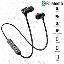 Magnetic Wireless bluetooth Earphone XT11 music headset Phone Neckband sport Earbuds Earphone with Mic For iPhone Samsung Xiaomi 2024 - buy cheap