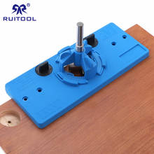 35mm Dowel Jig Concealed Hinge Jig Boring Drill Guide with Stop Door Cabinet Accessories Wood Jig 2024 - buy cheap