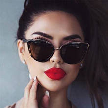 Очки-калейдоскопы, модные солнцезащитные очки кошачий глаз, женские роскошные брендовые дизайнерские Винтажные Солнцезащитные очки, женские очки в стиле 90-х, UV400 2024 - купить недорого