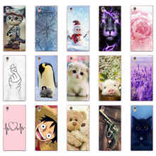 Funda de TPU suave para Sony Xperia L1, carcasa protectora completa para Sony Xperia L1 G3311 G3312 2024 - compra barato