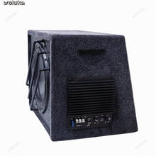 Car audio car 10 inch trapezoidal box subwoofer active power amplifier subwoofer high power speaker CD50 Q04 2024 - buy cheap