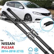 Car Wiper Blade for Nissan Pulsar C13 2014~2018 Europe Model Front Windscreen Windshield Wipers Car Accessories 2015 2016 2017 2024 - buy cheap