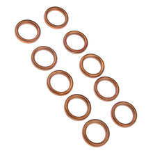 Motorbike Exhaust Muffler Gaskets for 49 50 110 150cc Gy6 Moped Scooter ATV 2024 - buy cheap