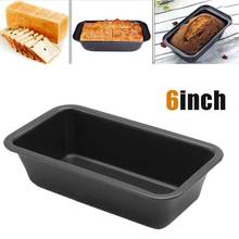 6 inch Rectangular Toast Bread Mold Non-stick Candy Bread Pan Baking Tool Carbon Steel Long Square Cake Mould Bakeware Tray 2024 - buy cheap