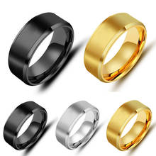 Мужское обручальное кольцо из титановой нержавеющей стали, 2020 2024 - купить недорого