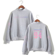 rapmonster 94 Women's sweatshirt harajuku kpop bangtan Hope World jung kook 97 loveyourself sweatshirt love yourself kpop  hoody 2024 - buy cheap