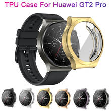 TPU Soft Watch Cases For Huawei GT 2 Pro Smart Watches Cover Shell Edge Frame Protector Smart Watch Accessories Screen Case 2024 - buy cheap