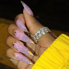 Romanti iced out шикарные розовые Кристальные кольца с фианитами и широкими двойными рядами для женщин и девушек, свадебные модные ювелирные украшения для браслетов 2024 - купить недорого