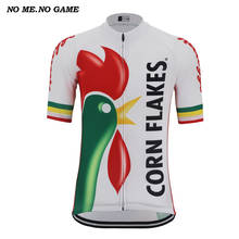 Классическая цветная велосипедная Джерси в стиле ретро с коротким рукавом для мужчин, одежда для велоспорта для шоссейных гонок/Джерси для горных велосипедов 2024 - купить недорого