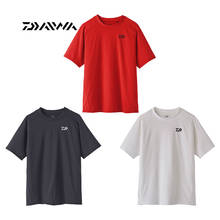 Новое поступление, футболка для рыбалки DAIWA, лето-осень, Мужская одежда для рыбалки DAWA с коротким рукавом, Спортивная быстросохнущая одежда для рыбалки на открытом воздухе 2024 - купить недорого