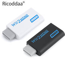 For Wii to HDMI Converter Adapter FullHD 1080P Wii to HDMI For Wii2HDMI Converter 3.5mm Audio For PC HDTV Monitor Display 2024 - buy cheap