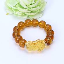 Feng Shui Gem Stone Wealth Pi Xiu Bracelet Attract Wealth and Good Luck P0RF 2024 - buy cheap