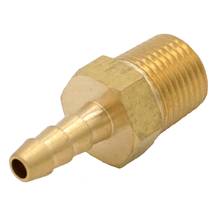 1/8" NPT Male x 1/8" Hose Barb Tail Brass Fuel Fitting Connector Adapter 2024 - buy cheap
