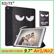 New Case For iPad 9.7 inch 2017/2018 6th 5th generation Cover, Smart sleep wake up soft shell Cover For iPad Pro 9.7 Air 1 Air 2 2024 - buy cheap