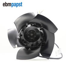 Ebm-papst-Motor de servohusillo Siemens, ventilador Axial de refrigeración ca con cuchillas Hoz, tamaño 210, A2D210-AB10-05, Alemania 2024 - compra barato