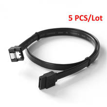 5PCS SATA 3.0 III SATA3 7pin Data Cable 6Gb/s SSD Right Angle Cables 50CM HDD Hard Disk Drive Cord Line 2024 - buy cheap