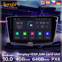 Radio Estéreo con GPS para coche, 10,0 reproductor Multimedia con Android, DVD, unidad central, para VW Passat b8 Magotan, 2015-2018 2024 - compra barato