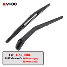 Coche KAWOO limpiaparabrisas trasero hojas de ventana trasera limpiaparabrisas brazo para FIAT Palio Hatchback (a partir de 1997) 365mm parabrisas hoja de estilo 2024 - compra barato