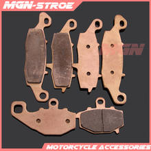 Motorcycle metal sintering brake pads For ER6N ER6F 06-16 14 15 CF650NK CF650TR 10-13 11 12 KLE650 VERSYS650 07-14 Z750 05 06 2024 - buy cheap