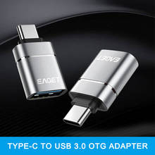 Mayor adaptador de USB-C tipo C a USB 3,0 adaptador de Thunderbolt 3 tipo-C adaptador de OTG Cable para Macbook pro aire Samsung S10 S9 USB OTG 2024 - compra barato