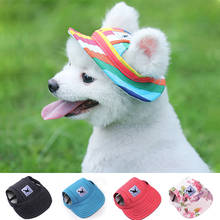 Dog Cap With Ear Holes Pet Baseball Hat Outdoor Sun Protection Sunscreen Dog Hat for Small Medium Large Dog Pet Accessories 2024 - buy cheap