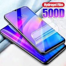 Funda completa 500D para xiaomi redmi note 7 pro, película de hidrogel, protector de pantalla de teléfono redmi 7A, película protectora no de vidrio para smartphone 2024 - compra barato