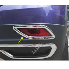 Кузова детектор отделкой сзади хвост туман светильник крышка противотуманной фары рамка придерживаться часть 2 шт. для Volkswagen VW T-Крест Tcross 2018 2019 2020 2024 - купить недорого