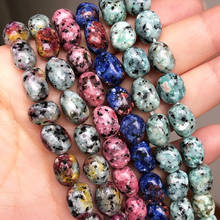 8*11mm Natural Stone Irregular Mix Colors Dalmation Spot Jaspers Loose Beads For Jewelry Making Diy Bracelet Accessories 15'' 2024 - buy cheap